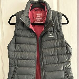 Black L.L.Bean Down Vest (size small)